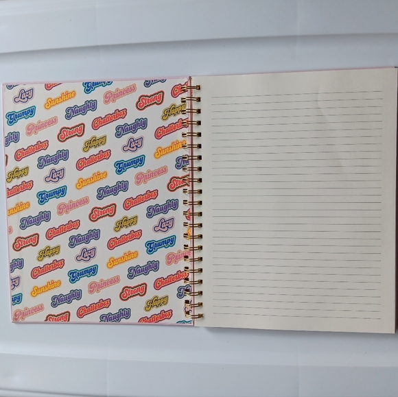 NEW Mr. Men Little Miss Spiral Bound Notebook 160 Lined Pages 8.5" by 11" 80s - Picture 2 of 6